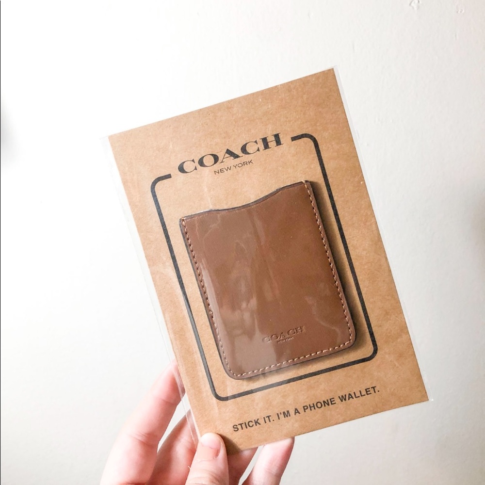Coach phone wallet